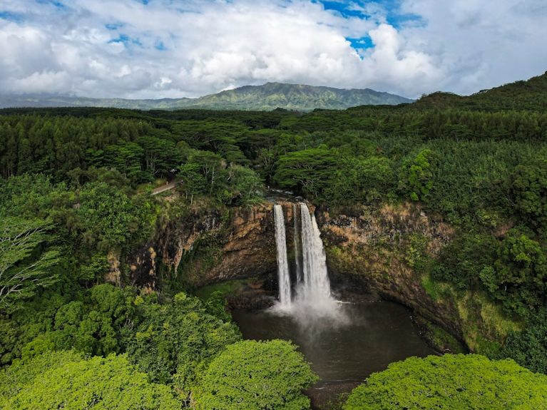 Wasserfall im Regenwald