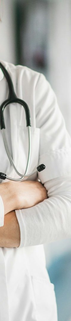 Arztkittel mit Stethoskop